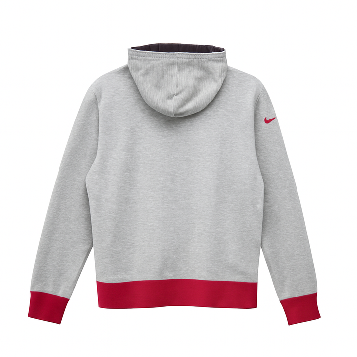 Nike Felpa XL Grigia con Stampa Grafica
